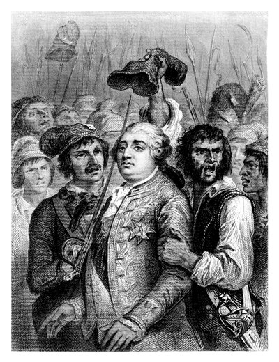 Suimamas Prancūzijos karalius Liudvikas XVI