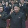 Minint senelio gimimo dieną, Š.Korėjos lyderis apsilankė koncerte