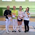 Lietuvos jaunimo fechtavimo čempionate nugalėjo L. Kalininas ir E. Serapinaitė