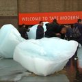 Londone tirpo ledo luitai iš Grenlandijos