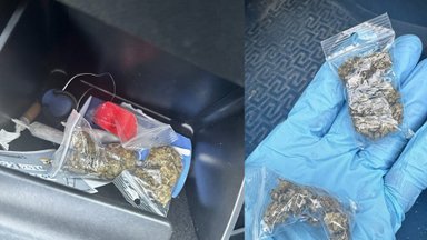 Įtarimų sukėlusiame automobilyje sostinės pareigūnai rado narkotikų
