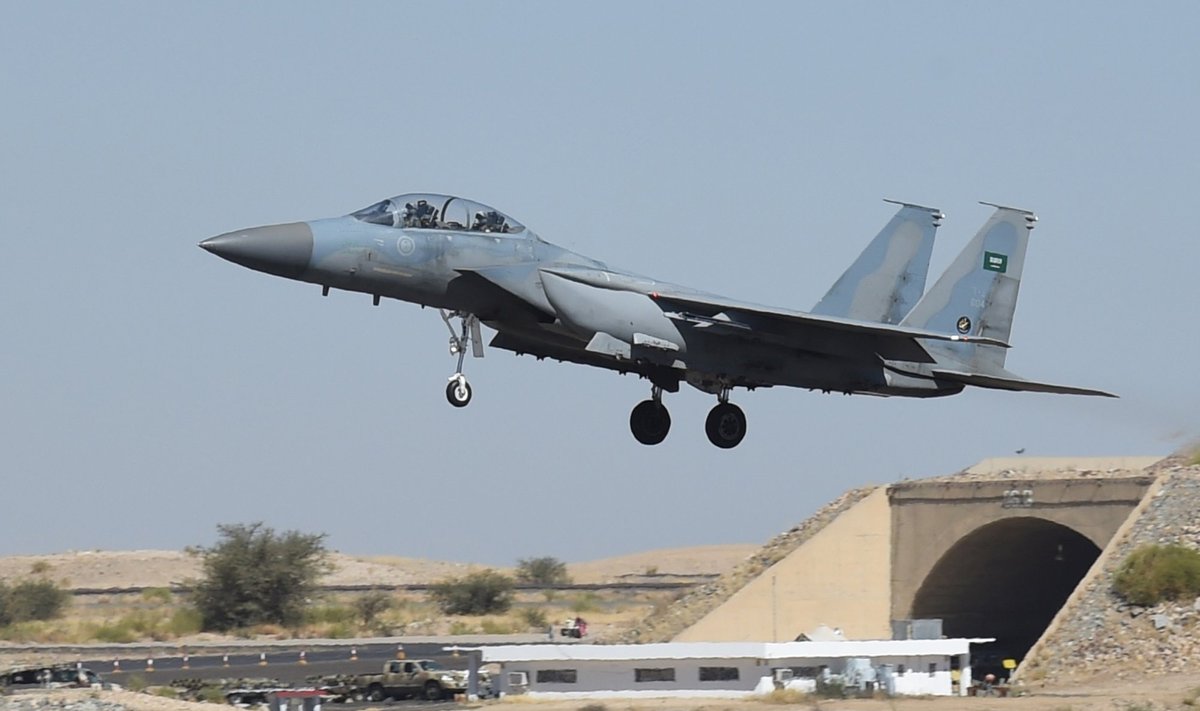 Saudo Arabijos naikintuvas F-15