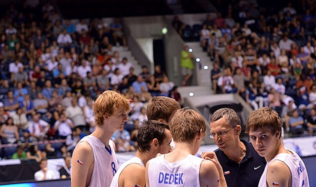 Čekijos jaunučių krepšinio rinktinė pateko į Europos čempionato finalą