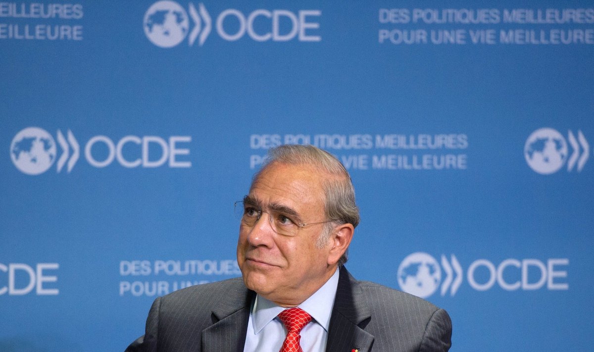 OECD secretary general Angel Gurria