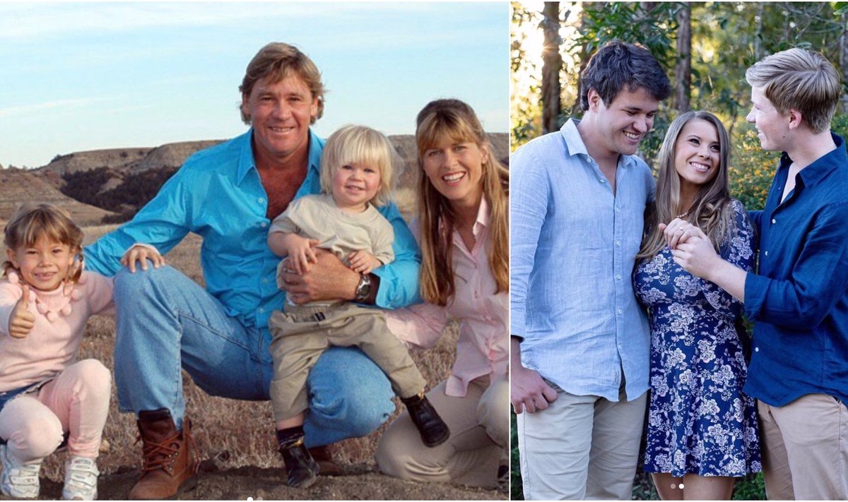 Steve Irwin šeima