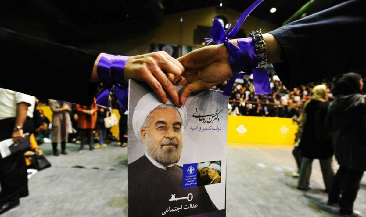 Hassano Rouhani atvaizdas