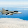 Oro policijos misiją pradeda naujos kartos švedų naikintuvai