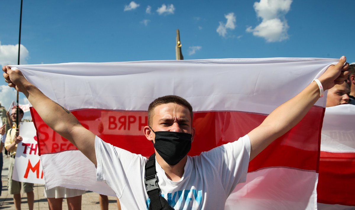 Nauja protestų banga Baltarusijoje