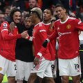 „Manchester United“ įvartis paskutinę minutę – Raudonųjų Velnių kailį išgelbėjo ne Ronaldo