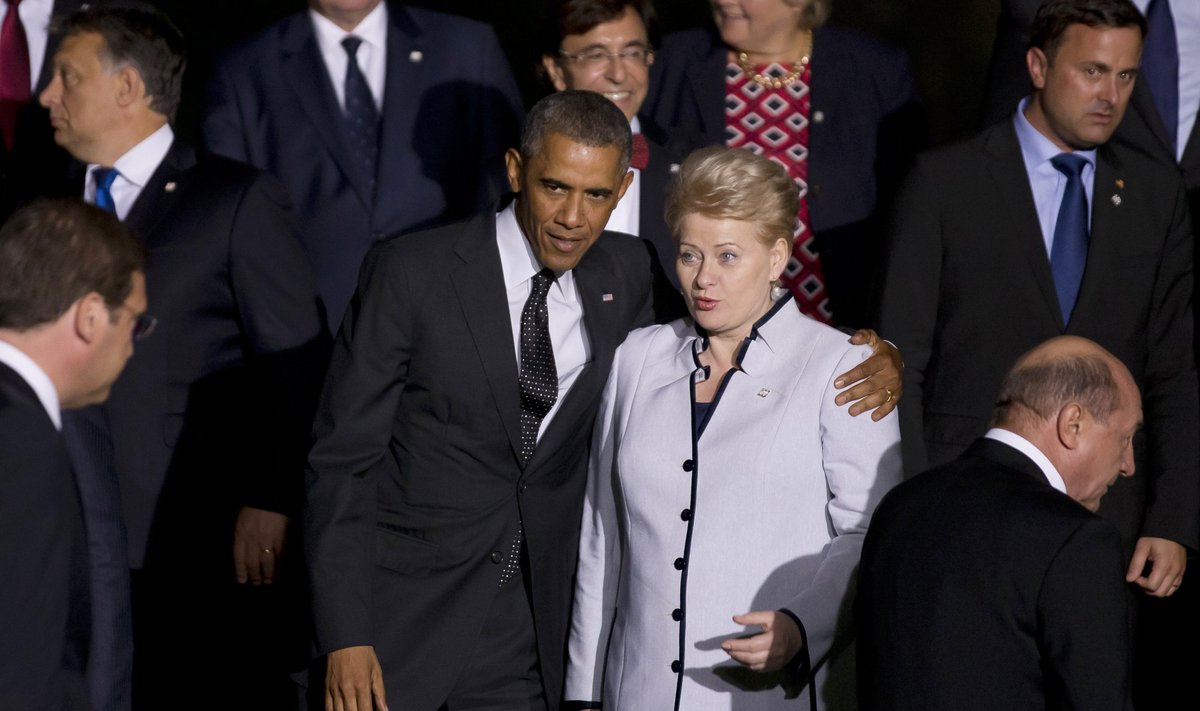 Barack Obama, Dalia Grybauskaitė