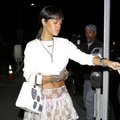 Rihanna fotosesijoje pozavo be kelnaičių
