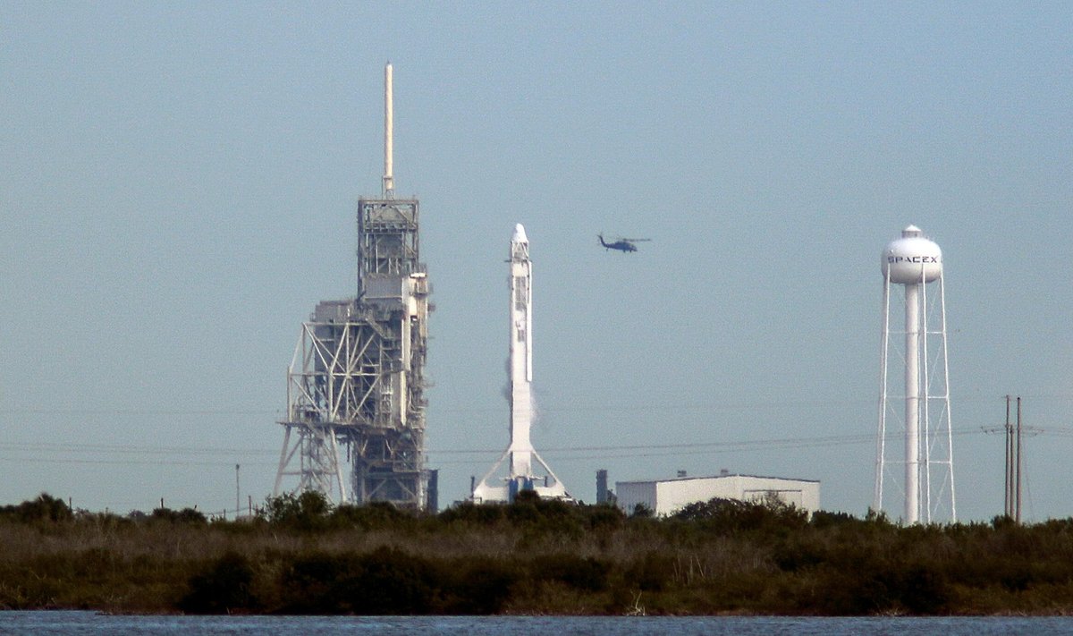 „SpaceX“ raketa „Dragon“