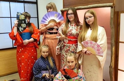 Radviliškiečiai susipažino su japonų kultūra // Autorės nuotr.