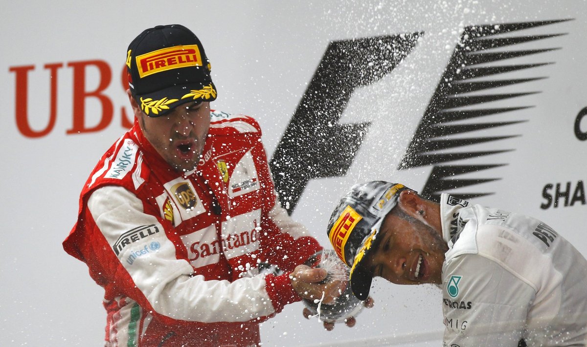 F.Alonso ir L.Hamiltonas