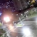 Stebėjimo kamera užfiksavo, kaip Rusija numetė bombą ant savo miesto