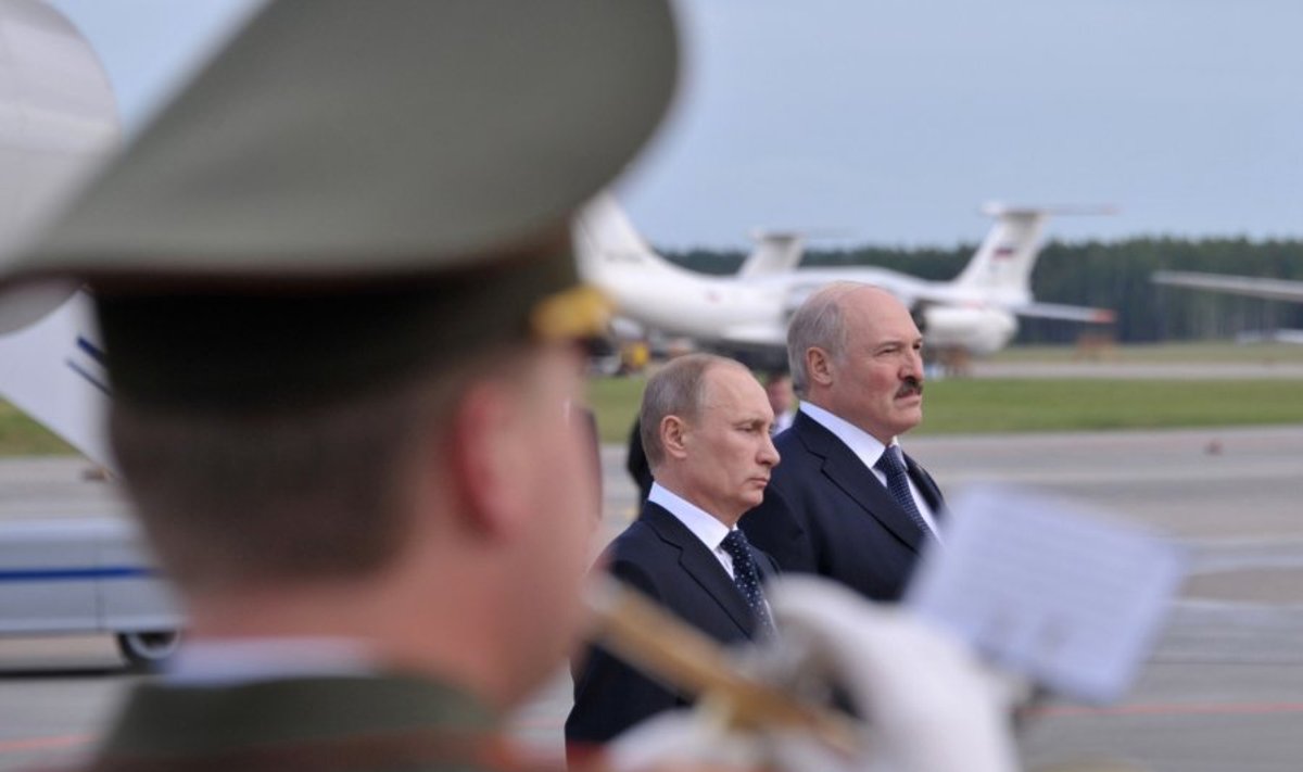 Vladimiras Putinas ir Aleksandras Lukašenka
