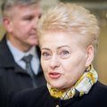 Эксперты оценили работу Грибаускайте на посту президента Литвы