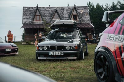7 serijos BMW. Gabrielės Naciūtės nuotr.