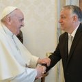 Popiežius Vatikane priėmė Vengrijos premjerą Orbaną