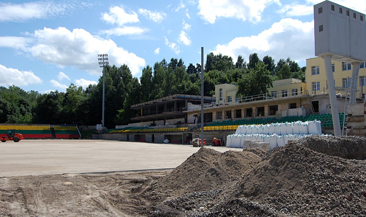 LFF stadiono rekonstrukcija