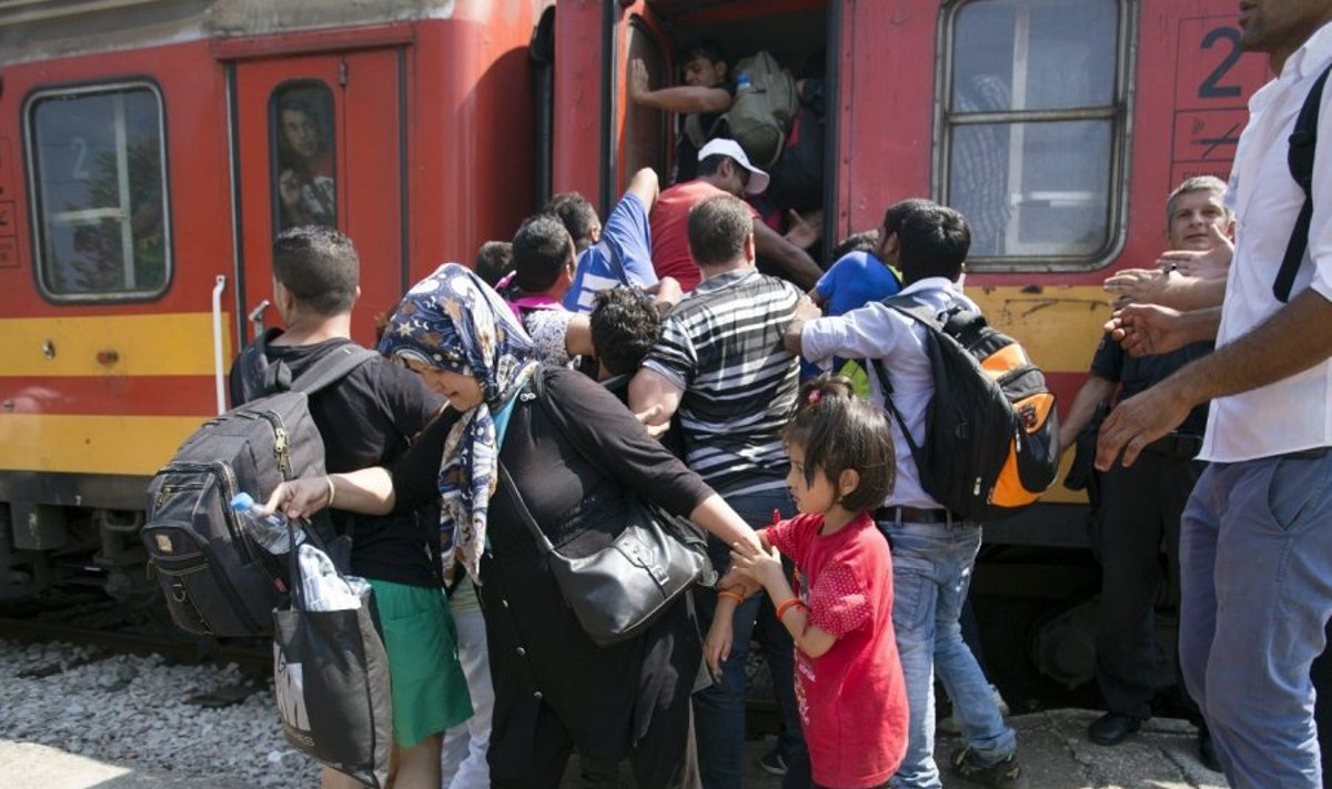Pabėgėliai desperatiškai bando pasiekti ES