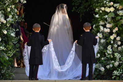 Vaikai princo Harry ir Meghan Markle vestuvėse