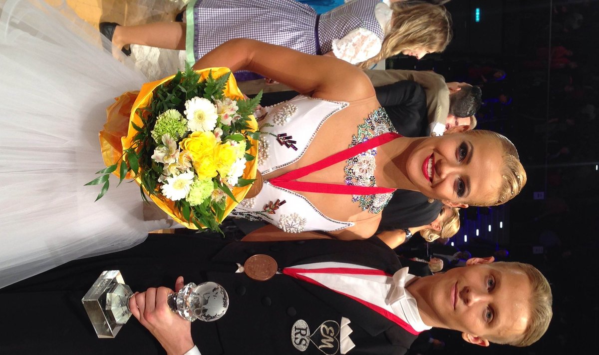 Šokėjai Evaldas Sodeika ir Ieva Žukauskaitė laimėjo čempionato pasaulio bronzą