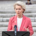 Ursula von der Leyen kelionės į JK metu susitiks su karaliumi Karoliu III