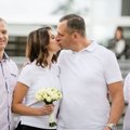 Prieš mėnesį ištekėjusi Karolina Liukaitytė apsivilko baltą suknelę