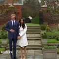 Princo Harry ir Meghan Markle oficialus pasirodymas: pademonstravo ir žiedą