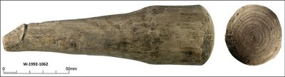 Medinis penio formos įnagis buvo naudojamas Romos imperijos laikais. R. Sands/R. Collins/Vindolanda Trust nuotr.
