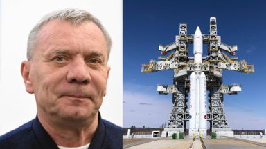Problemos Rusijoje nesibaigia: prieš startą nutrauktas naujos milžiniškos kosminės raketos paleidimas, pasisakė ir Borisovas