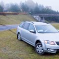 Per avariją su „Škoda“ nulėkė nuo šlaito lyg kaskadininkas