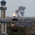 Reaguodamas į palestiniečių paleistas raketas Izraelis smogė taikiniams Gazos Ruože