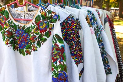 Ukrainiečių tautiniai drabužiai. Vyšivankos