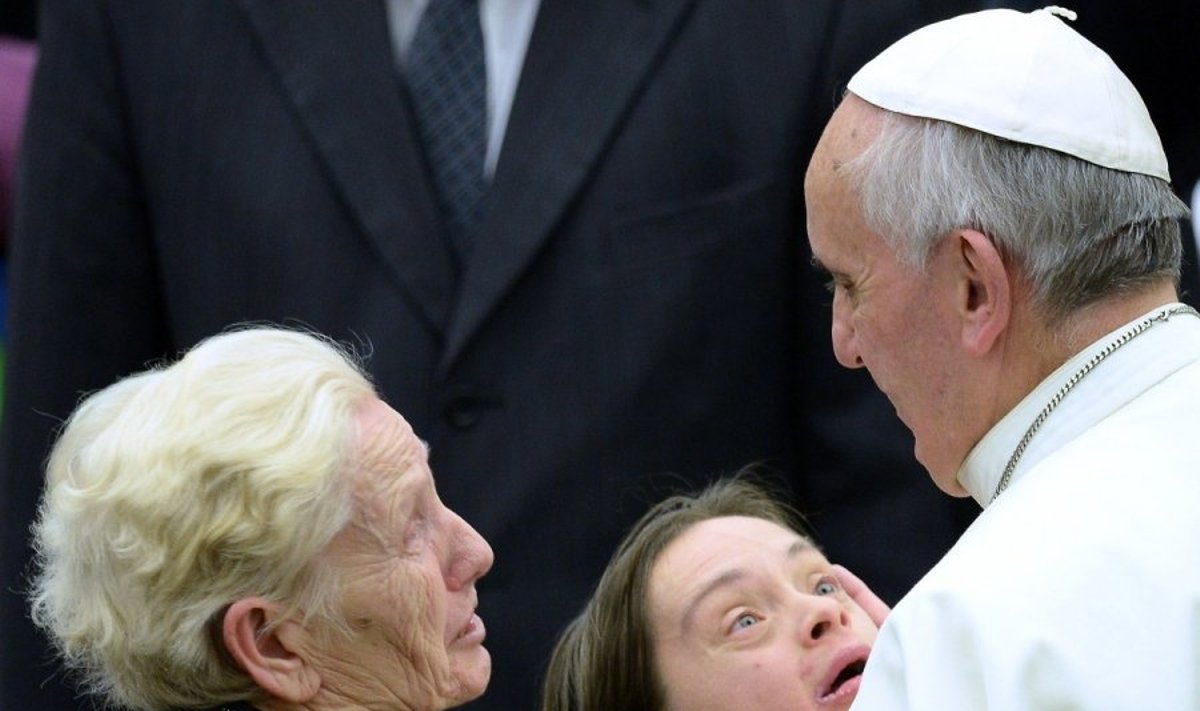 Popiežiaus susitikimas su neįgaliaisiais