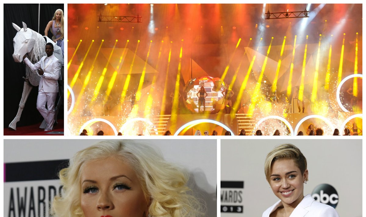 Lady Gaga, Kesha ir Pitbullis, Christina Aguilera, Miley Cyrus