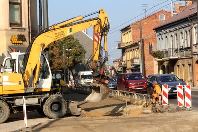 Šauklių ir Šv. Gertrūdos gatvių remonto darbai