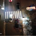 Vilniuje automobilis sužalojo pėsčiųjų perėja einantį žmogų