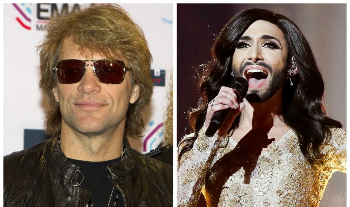Bon Jovi ir Conchita Wurst