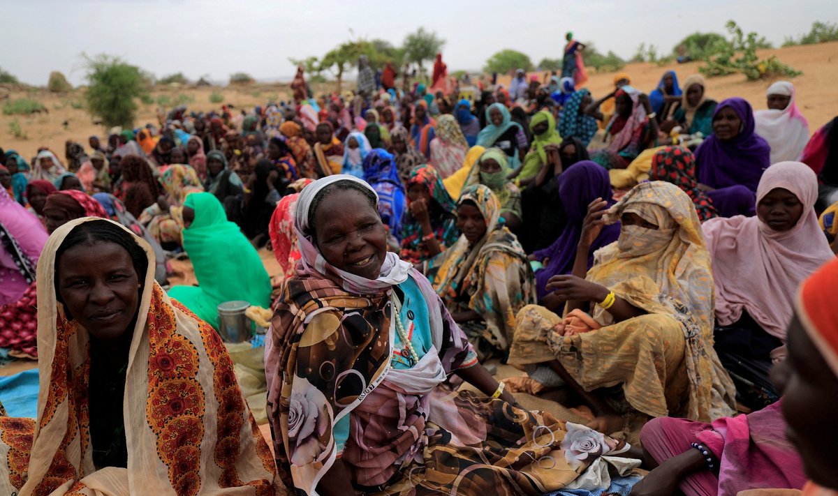 Sudano pabėgėliai Čade