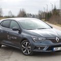 Kur susilieja džiaugsmas ir apmaudas: naujojo „Renault Megane“ testas