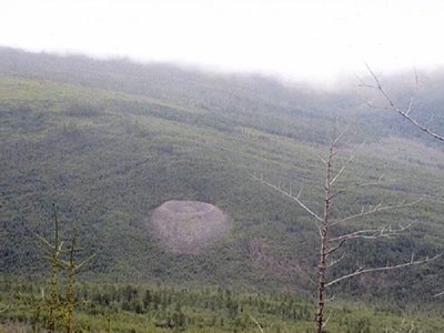 HTB televizijos filmuota medžiaga - Patomskio krateris