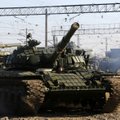 Ukraina: skelbiama apie sieną kirtusius Rusijos tankus