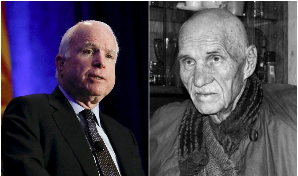 J. McCainas ir J. Trušečkinas