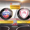 Eurolyga turės naujus čempionus: CSKA neperžengė „Olympiakos“ barjero