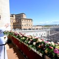 Per Velykas popiežius ragino siekti taikos, suteikė palaiminimą „Miestui ir pasauliui“