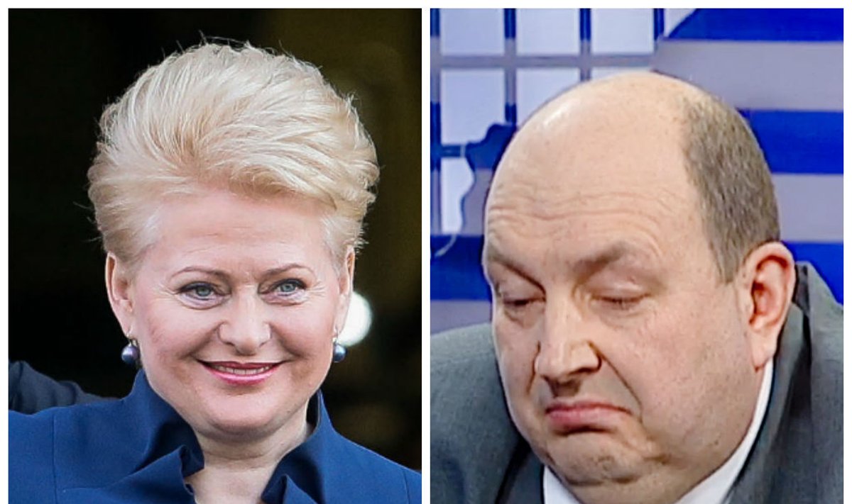 Dalia Grybauskaitė ir Vilius Kaikaris