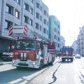 Охранник здания правительства в Вильнюсе вызвал пожарных