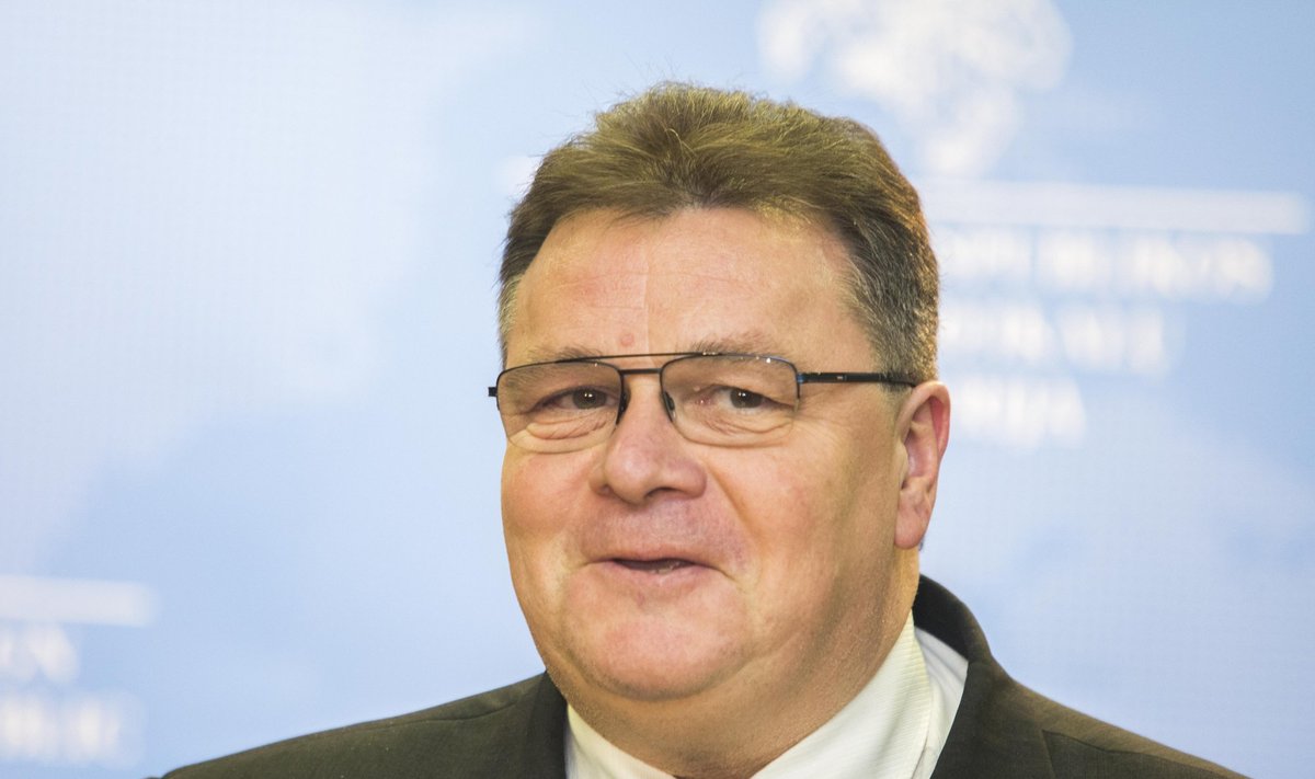 Foreign Affairs Minister Linas Linkevičius